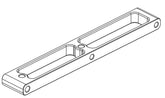 Goosky RS7 Main Frame Middle Reinforcement Plate - HeliDirect